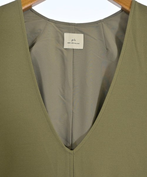 green label relaxing（グリーンレーベルリラクシング）ワンピース カーキ サイズ:F レディース/2200637176040