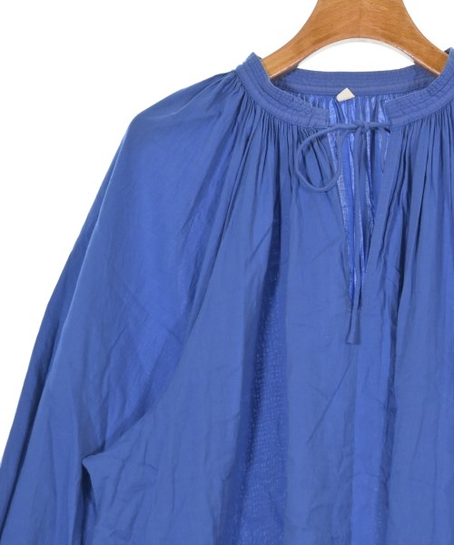 green label relaxing（グリーンレーベルリラクシング）ブラウス 青 サイズ:F レディース/2200642258014