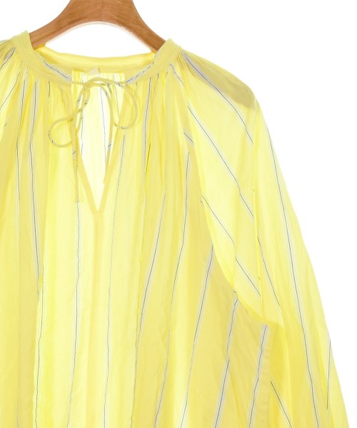 green label relaxing（グリーンレーベルリラクシング）ブラウス 黄 サイズ:F レディース/2200642258021