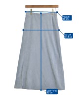 green label relaxing（グリーンレーベルリラクシング）ロング・マキシ丈スカート 青 サイズ:F レディース/2200643022010