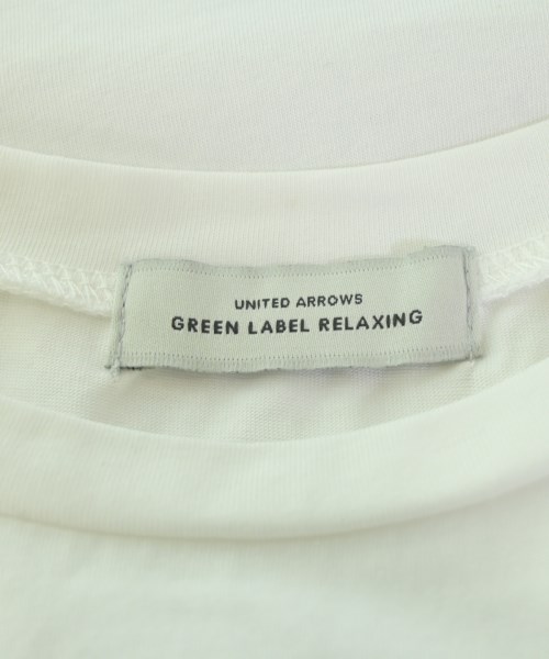 green label relaxing（グリーンレーベルリラクシング）Tシャツ・カットソー 白 サイズ:F レディース/2200634249266