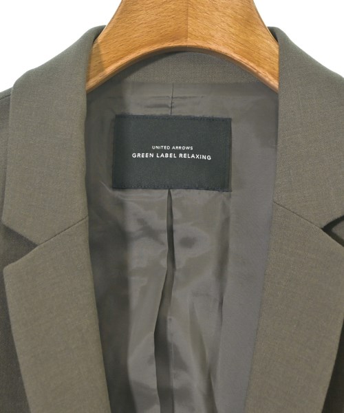 green label relaxing（グリーンレーベルリラクシング）カジュアルジャケット 茶 サイズ:40(M位) レディース/2200635065018
