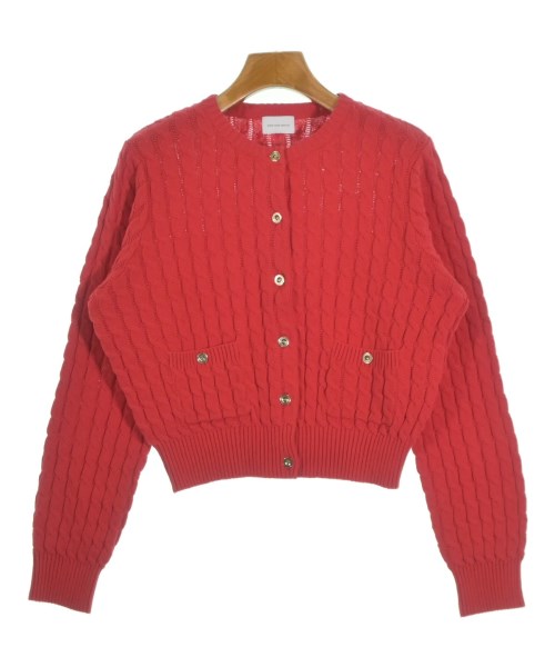 green label relaxing(グリーンレーベルリラクシング)カーディガン 赤 サイズ:-(L位)/2200636238022