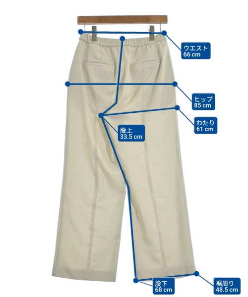 green label relaxing（グリーンレーベルリラクシング）スラックス ベージュ サイズ:40(M位) レディース/2200637902069