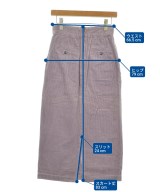 green label relaxing（グリーンレーベルリラクシング）ロング・マキシ丈スカート 紫 サイズ:38(M位) レディース/2200633598105