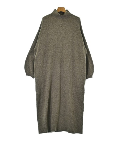 green label relaxing(グリーンレーベルリラクシング)ワンピース 茶 サイズ:F/2200637566018