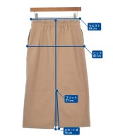 green label relaxing（グリーンレーベルリラクシング）ロング・マキシ丈スカート ベージュ サイズ:36(S位) レディース/2200634219214