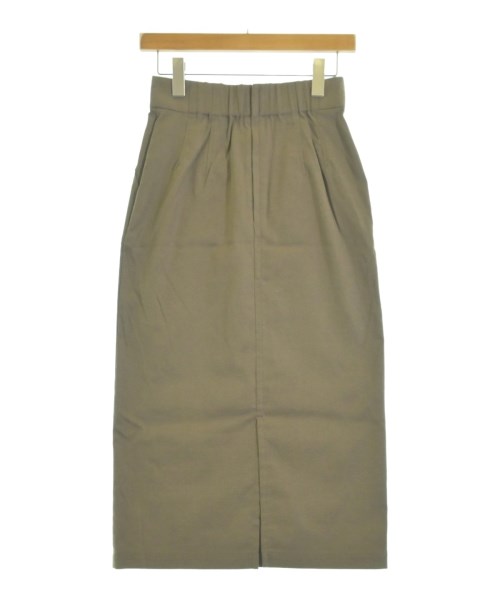 green label relaxing（グリーンレーベルリラクシング）ロング・マキシ丈スカート カーキ サイズ:36(S位) レディース/2200634605123