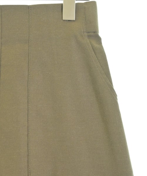 green label relaxing（グリーンレーベルリラクシング）ロング・マキシ丈スカート カーキ サイズ:36(S位) レディース/2200634605123