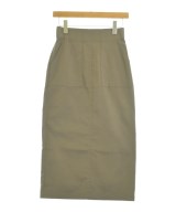 green label relaxing（グリーンレーベルリラクシング）ロング・マキシ丈スカート カーキ サイズ:36(S位) レディース/2200634605123
