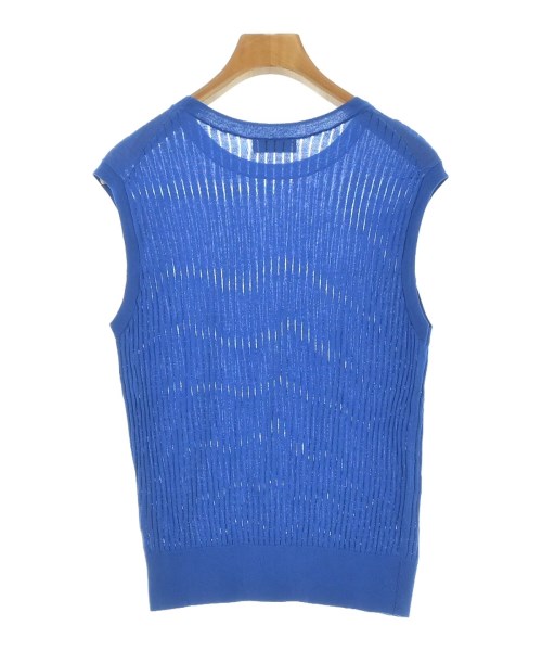 green label relaxing（グリーンレーベルリラクシング）ベスト/ノースリーブ 青 サイズ:F レディース/2200647229088