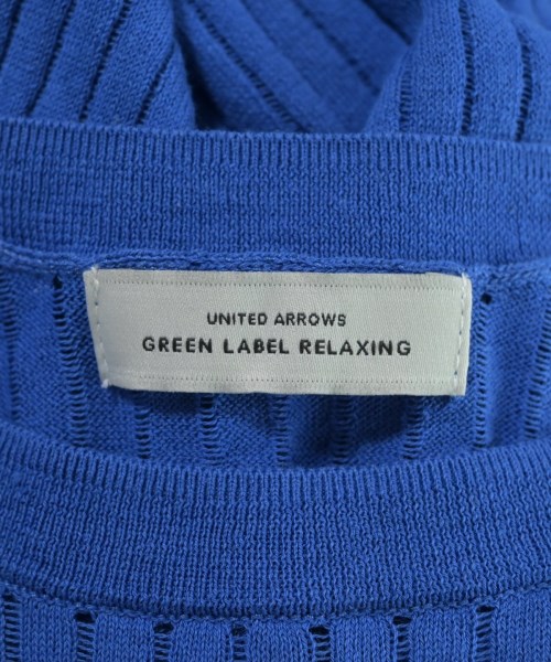 green label relaxing（グリーンレーベルリラクシング）ベスト/ノースリーブ 青 サイズ:F レディース/2200647229088