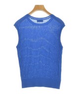 green label relaxing（グリーンレーベルリラクシング）ベスト/ノースリーブ 青 サイズ:F レディース/2200647229088