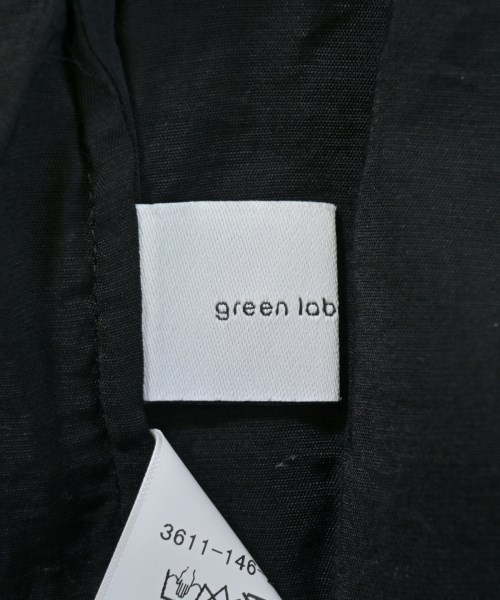 green label relaxing（グリーンレーベルリラクシング）ブラウス 黒 サイズ:F レディース/2200637648080