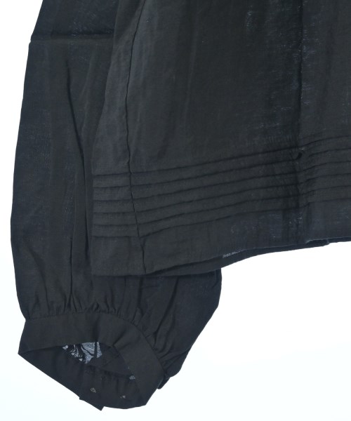 green label relaxing（グリーンレーベルリラクシング）ブラウス 黒 サイズ:F レディース/2200637648080