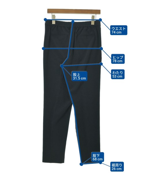 green label relaxing（グリーンレーベルリラクシング）スラックス 紺 サイズ:42(L位) レディース/2200641366024