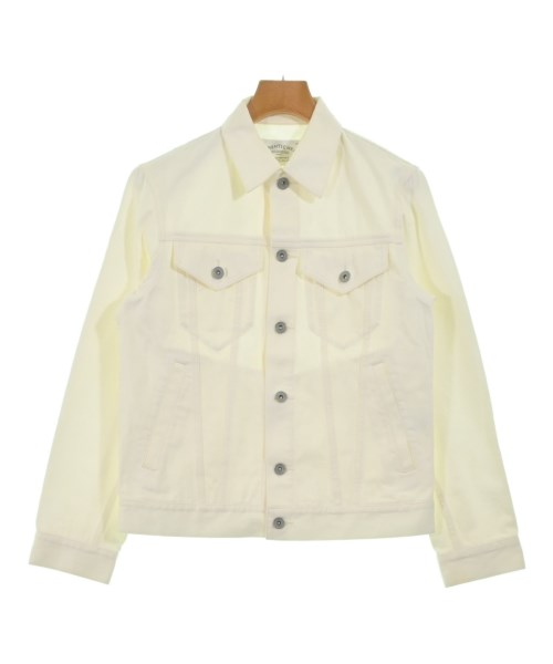 green label relaxing(グリーンレーベルリラクシング)デニムジャケット 白 サイズ:S/2200647510018