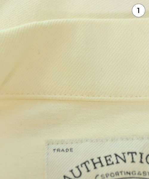 green label relaxing（グリーンレーベルリラクシング）デニムジャケット 白 サイズ:S レディース/2200647510018