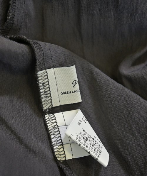 green label relaxing（グリーンレーベルリラクシング）ワンピース グレー サイズ:F レディース/2200614680102