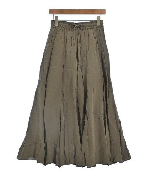 green label relaxing(グリーンレーベルリラクシング)ロング・マキシ丈スカート 茶 サイズ:-(M位)/2200614680126
