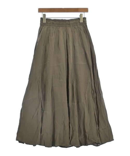 green label relaxing（グリーンレーベルリラクシング）ロング・マキシ丈スカート 茶 サイズ:-(M位) レディース/2200614680126