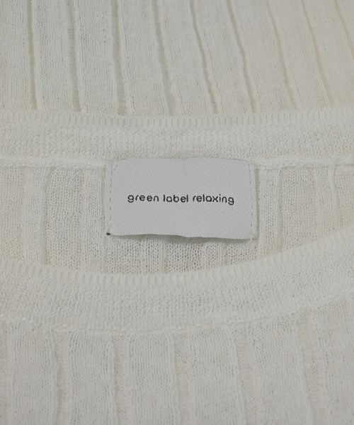 green label relaxing（グリーンレーベルリラクシング）ニット・セーター 白 サイズ:-(XS位) レディース/2200614680287