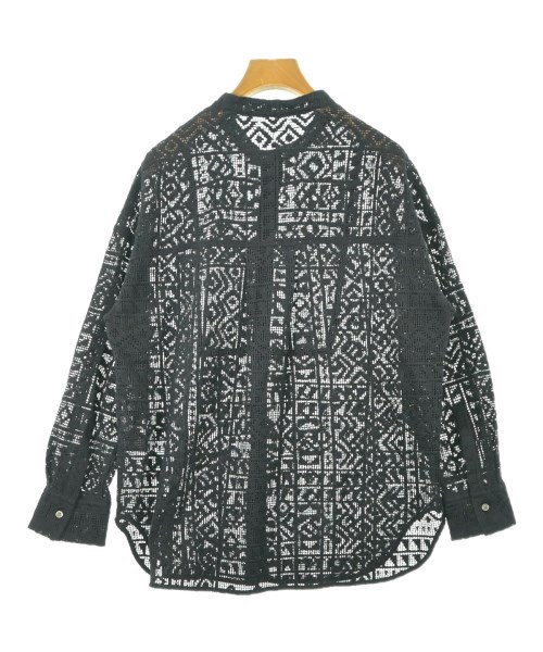 green label relaxing（グリーンレーベルリラクシング）カジュアルシャツ 黒 サイズ:F レディース/2200614680508