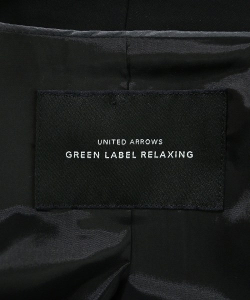 green label relaxing（グリーンレーベルリラクシング）ノーカラージャケット 黒 サイズ:38(M位) レディース/2200634977039