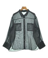 green label relaxing（グリーンレーベルリラクシング）ブラウス 黒 サイズ:F レディース/2200647847053