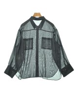 green label relaxing（グリーンレーベルリラクシング）ブラウス 黒 サイズ:F レディース/2200647847053