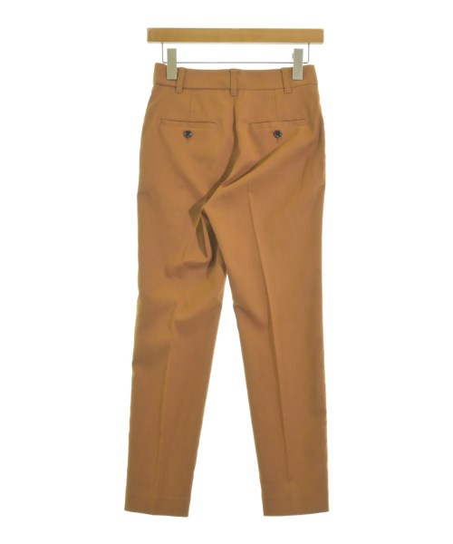 green label relaxing（グリーンレーベルリラクシング）スラックス 茶 サイズ:34(XS位) レディース/2200648049050