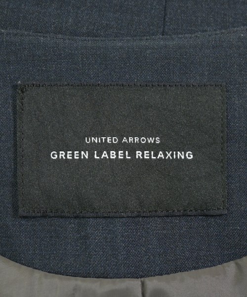 green label relaxing（グリーンレーベルリラクシング）ノーカラージャケット 紺 サイズ:38(M位) レディース/2200648114017