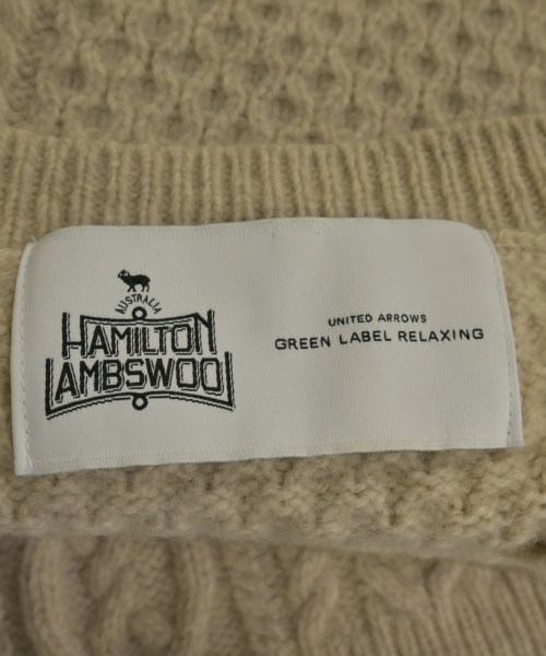 green label relaxing（グリーンレーベルリラクシング）ニット・セーター ベージュ サイズ:F レディース/2200648318033