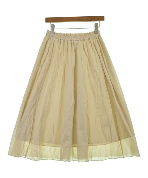 green label relaxing(グリーンレーベルリラクシング)ロング・マキシ丈スカート ベージュ サイズ:-(S位)/2200648436089