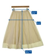 green label relaxing（グリーンレーベルリラクシング）ロング・マキシ丈スカート ベージュ サイズ:-(S位) レディース/2200648436089