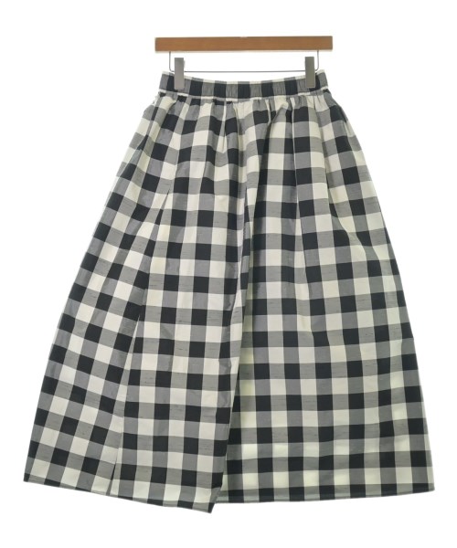 green label relaxing(グリーンレーベルリラクシング)ロング・マキシ丈スカート 黒 サイズ:F/2200640044015