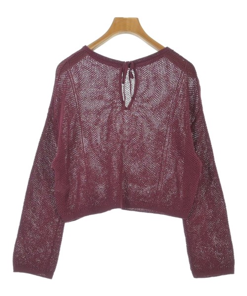 green label relaxing（グリーンレーベルリラクシング）ニット・セーター 赤 サイズ:F レディース/2200640975012