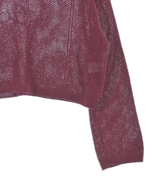 green label relaxing（グリーンレーベルリラクシング）ニット・セーター 赤 サイズ:F レディース/2200640975012