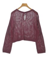 green label relaxing（グリーンレーベルリラクシング）ニット・セーター 赤 サイズ:F レディース/2200640975012