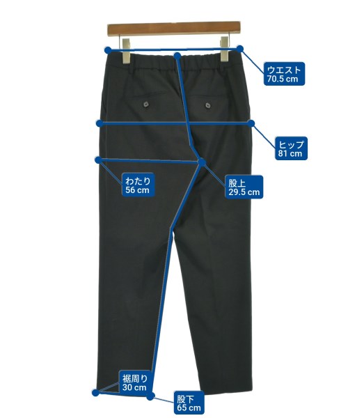 green label relaxing（グリーンレーベルリラクシング）スラックス 黒 サイズ:40(M位) レディース/2200641142062
