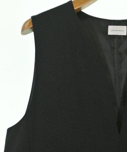 green label relaxing（グリーンレーベルリラクシング）ワンピース 黒 サイズ:F レディース/2200641701023