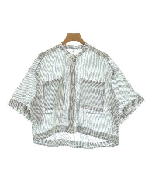 green label relaxing(グリーンレーベルリラクシング)カジュアルシャツ 白 サイズ:F/2200641679087