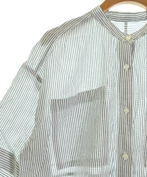 green label relaxing（グリーンレーベルリラクシング）カジュアルシャツ 白 サイズ:F レディース/2200641679087