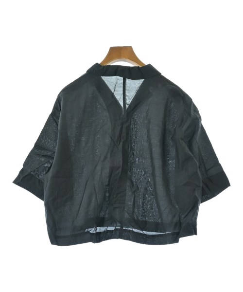 green label relaxing（グリーンレーベルリラクシング）カジュアルシャツ 黒 サイズ:F レディース/2200641679100