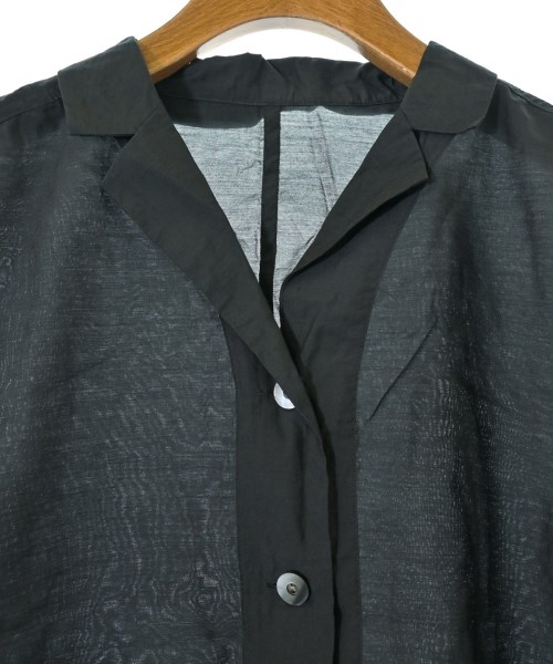 green label relaxing（グリーンレーベルリラクシング）カジュアルシャツ 黒 サイズ:F レディース/2200641679100