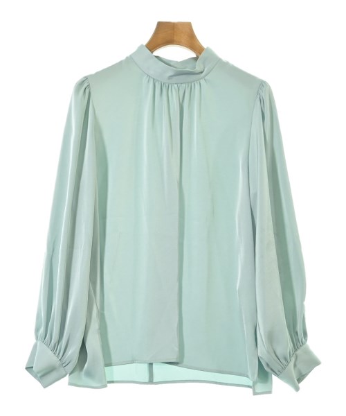 green label relaxing(グリーンレーベルリラクシング)ブラウス 青 サイズ:F/2200633291266