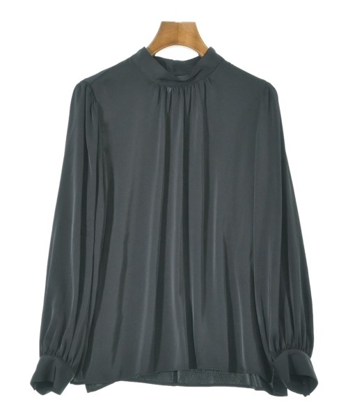 green label relaxing(グリーンレーベルリラクシング)ブラウス 黒 サイズ:F/2200633291273