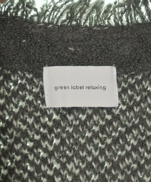 green label relaxing（グリーンレーベルリラクシング）カーディガン グレー サイズ:F レディース/2200642092014