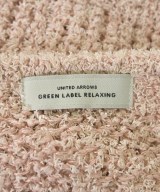 green label relaxing（グリーンレーベルリラクシング）ニット・セーター ピンク サイズ:F レディース/2200641001086