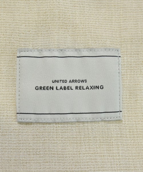 green label relaxing（グリーンレーベルリラクシング）テーラードジャケット 白 サイズ:F レディース/2200650165069